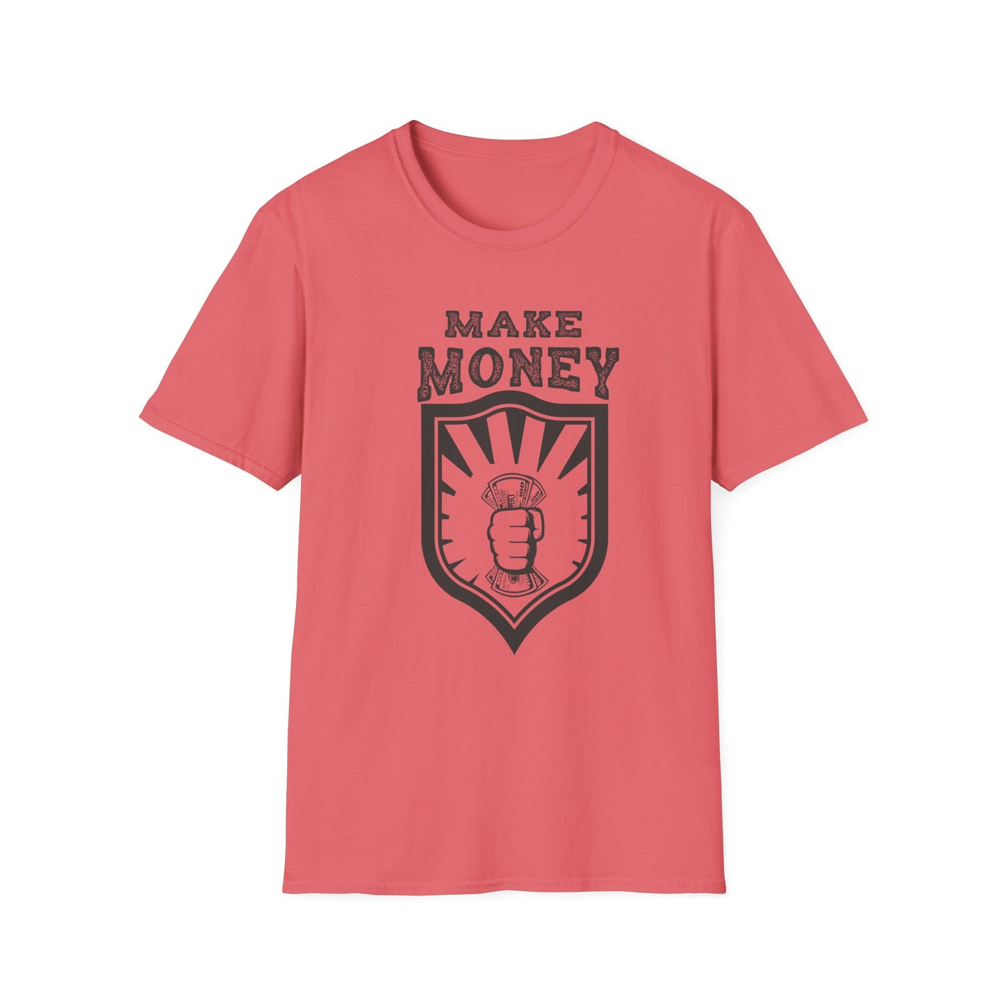 Make Money Unisex Softstyle T-Shirt - Casual Wear for Entrepreneurs