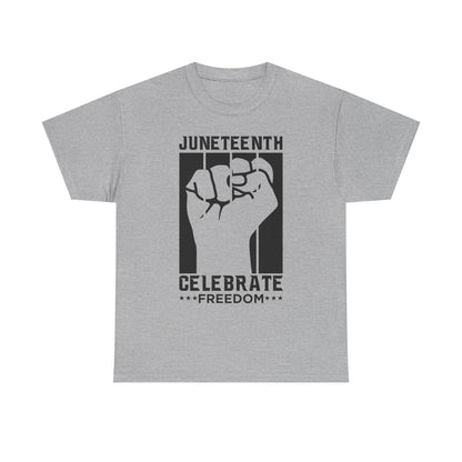 Juneteenth Celebration Tee, Unisex Heavy Cotton Shirt, Freedom T-Shirt for Events, Equality Gift, Black History Month Apparel