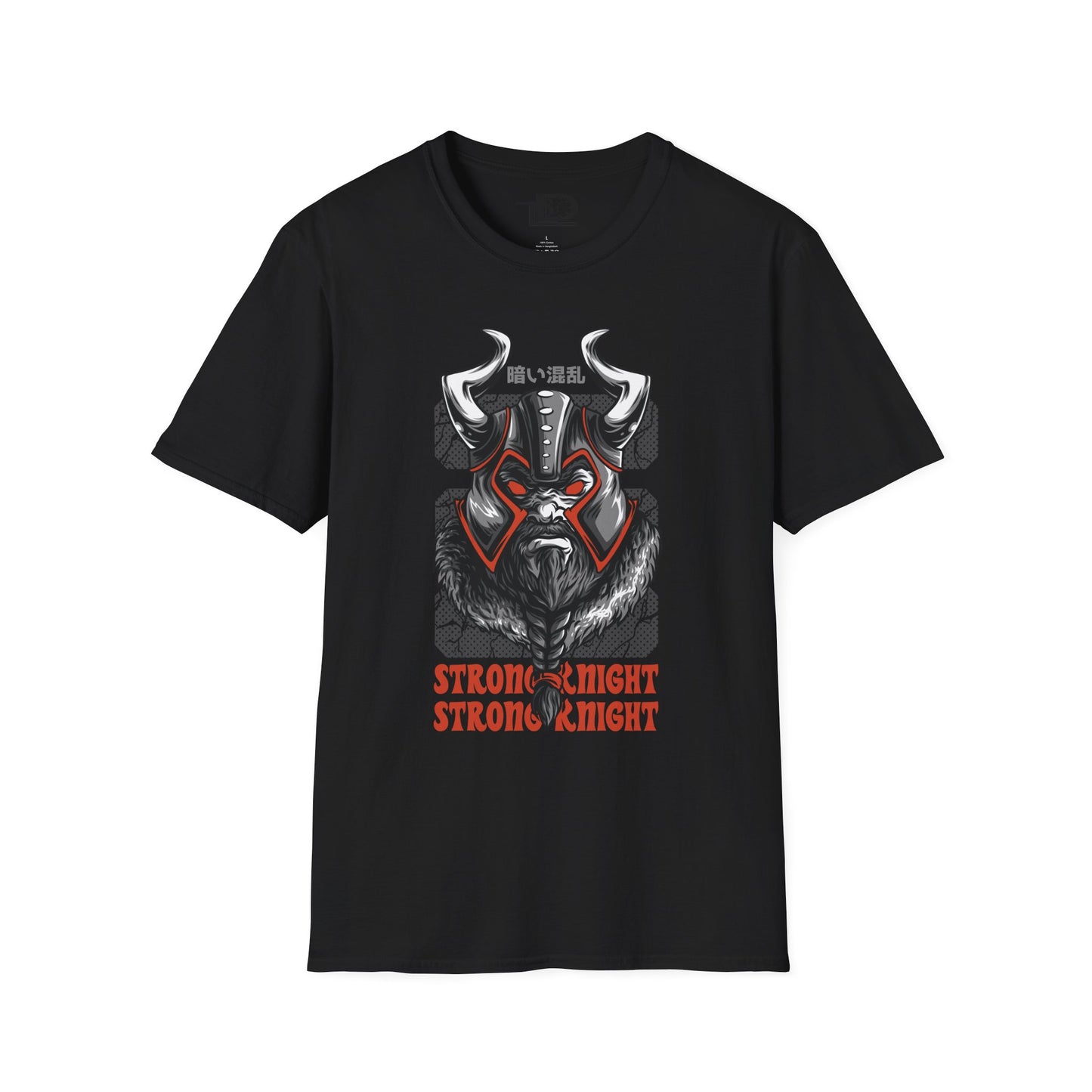 Bold Knight Graphic Tee, Unisex Softstyle T-Shirt, Strength Apparel, Casual Wear, Unique Gift, Core Style