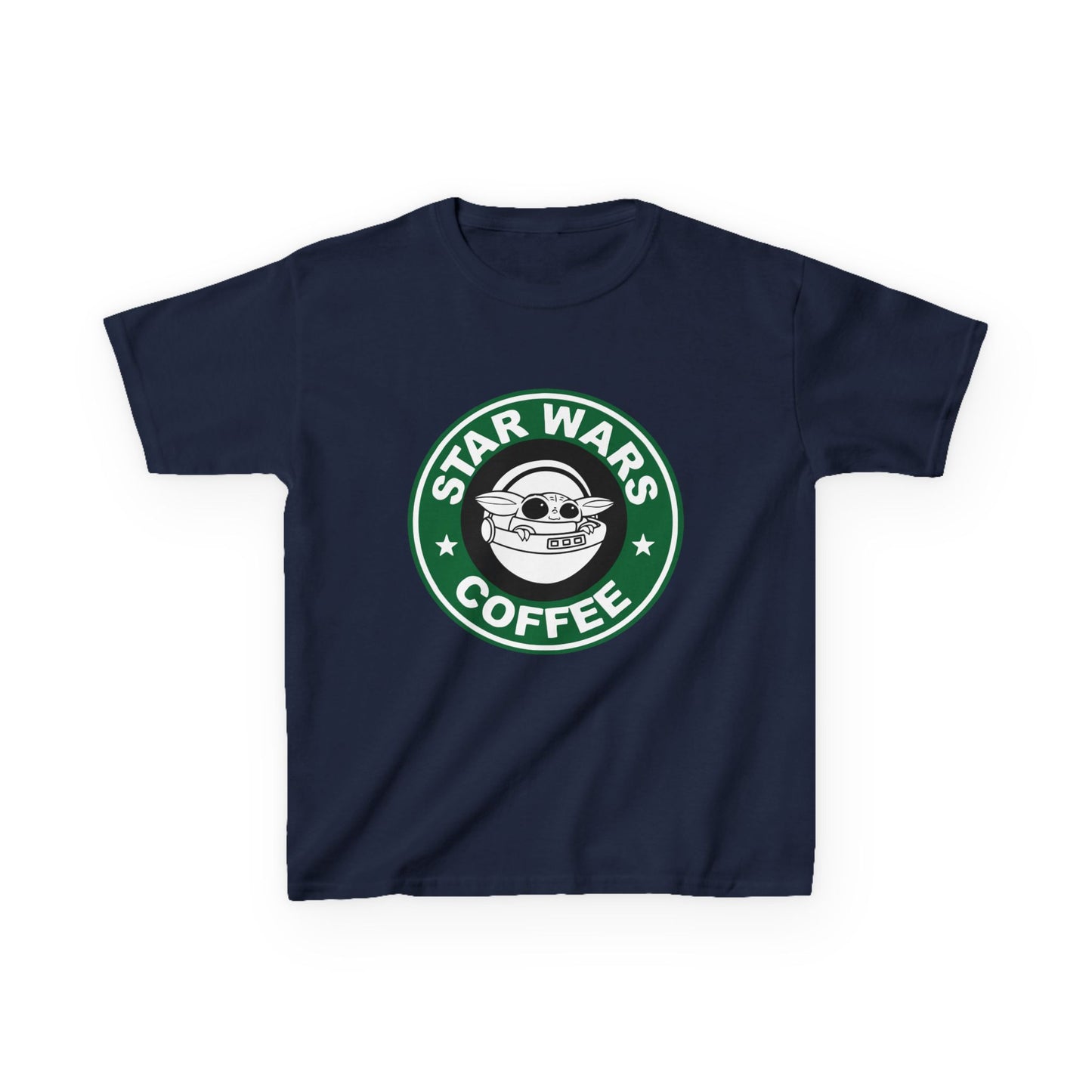 Star Wars Coffee Kids Tee, Fun Graphic T-shirt for Boys & Girls, Perfect for Birthdays, Star Wars Fans, Casual Wear