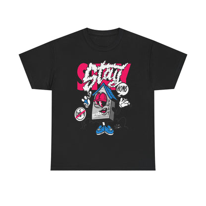 Street Art Unisex Heavy Cotton Tee - SNOT HOME Graphic Design