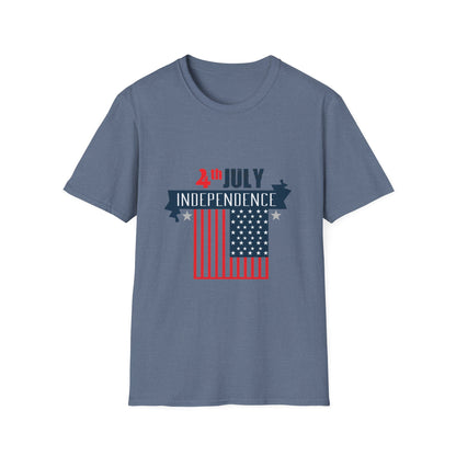 Independence Day Unisex T-Shirt, 4th of July Tee, Holiday Shirt, Patriotic Apparel, Summer Celebration Wear
