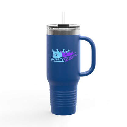 Royalty Queens Insulated Travel Mug, 40oz - Perfect for Coffee Lovers, Unique Gift, Travel Essentials, Eco-Friendly, Reusable Drinkware