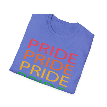 Pride Celebration Unisex T-Shirt | LGBTQ+ Pride Tee, Rainbow Pride Shirt, Equality Apparel, Gift for Pride Month