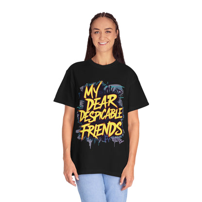 Despicable Friends Graphic Tee, Unisex T-Shirt, Casual Wear, Gift for Friends, Fun Statement Shirt, Graphic Tee for Fans