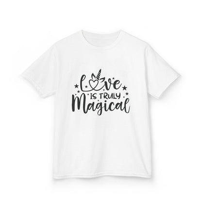 Kids Magical Love Tee - Cute & Comfy Heavy Cotton T-Shirt for Children