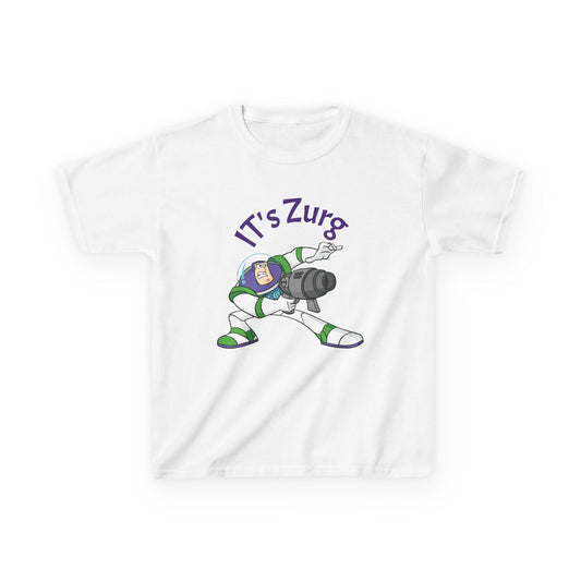 Kids Buzz Lightyear Tee - 'It's Zorg' Fun Cotton T-Shirt