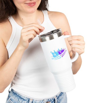 Royalty Queens Insulated Travel Mug, 40oz - Perfect for Coffee Lovers, Unique Gift, Travel Essentials, Eco-Friendly, Reusable Drinkware