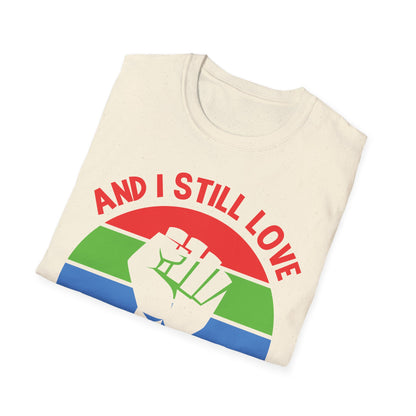 Empowering Love Unisex T-Shirt, Pride Apparel, Black Empowerment Shirt, LGBTQ+ Equality Gift, Affirmation Tee