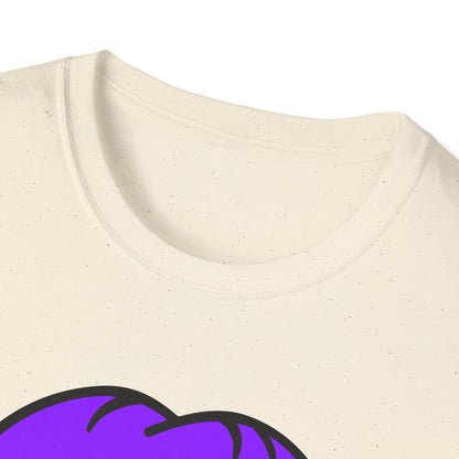 Pride Graphic Tee, Rainbow Mouth Design T-Shirt, Unisex Softstyle Shirt, LGBTQ+ Apparel, Fun Casual Wear, Birthday Gift