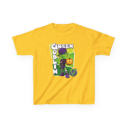 Kids Green Goblin Tee - Fun Halloween T-Shirt for Kids