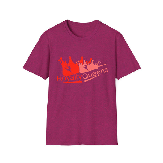 Royalty Queens Unisex Softstyle T-Shirt - Fun, Empowering, Comfortable Gift for Friends, Birthday, Celebration, Casual Wear