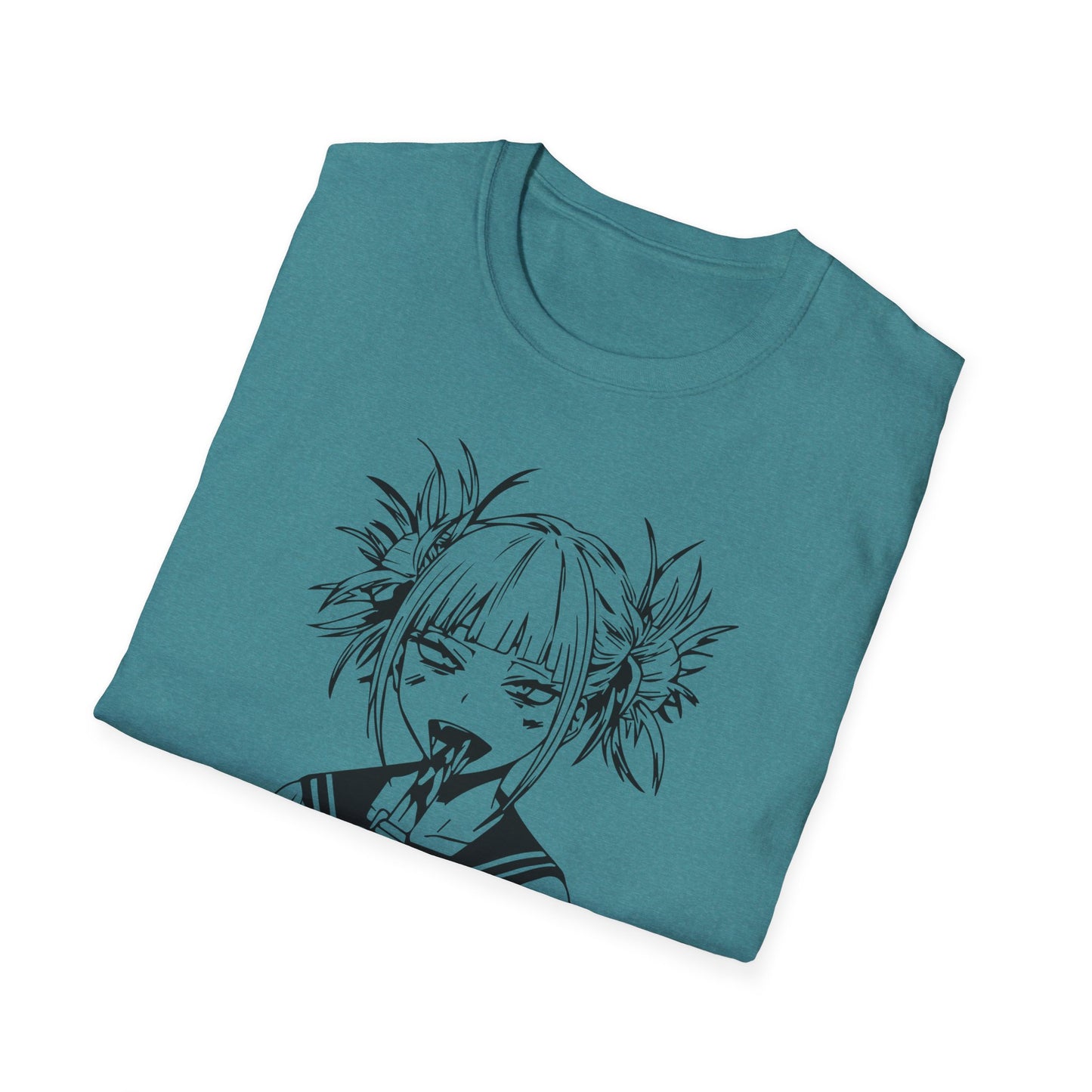 Cute Anime Character Unisex Softstyle T-Shirt - Perfect for Fans and Casual Wear