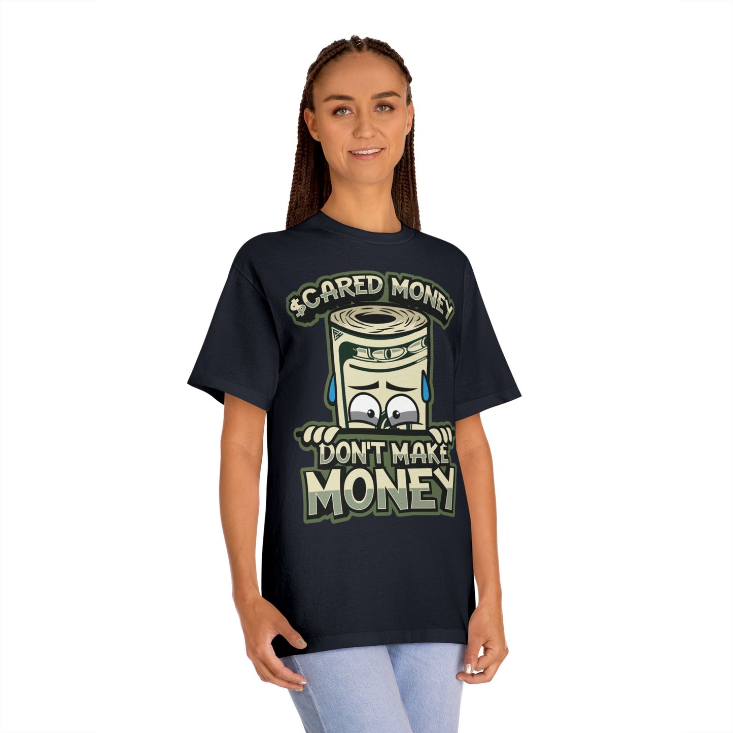 T-Shirt scared money design