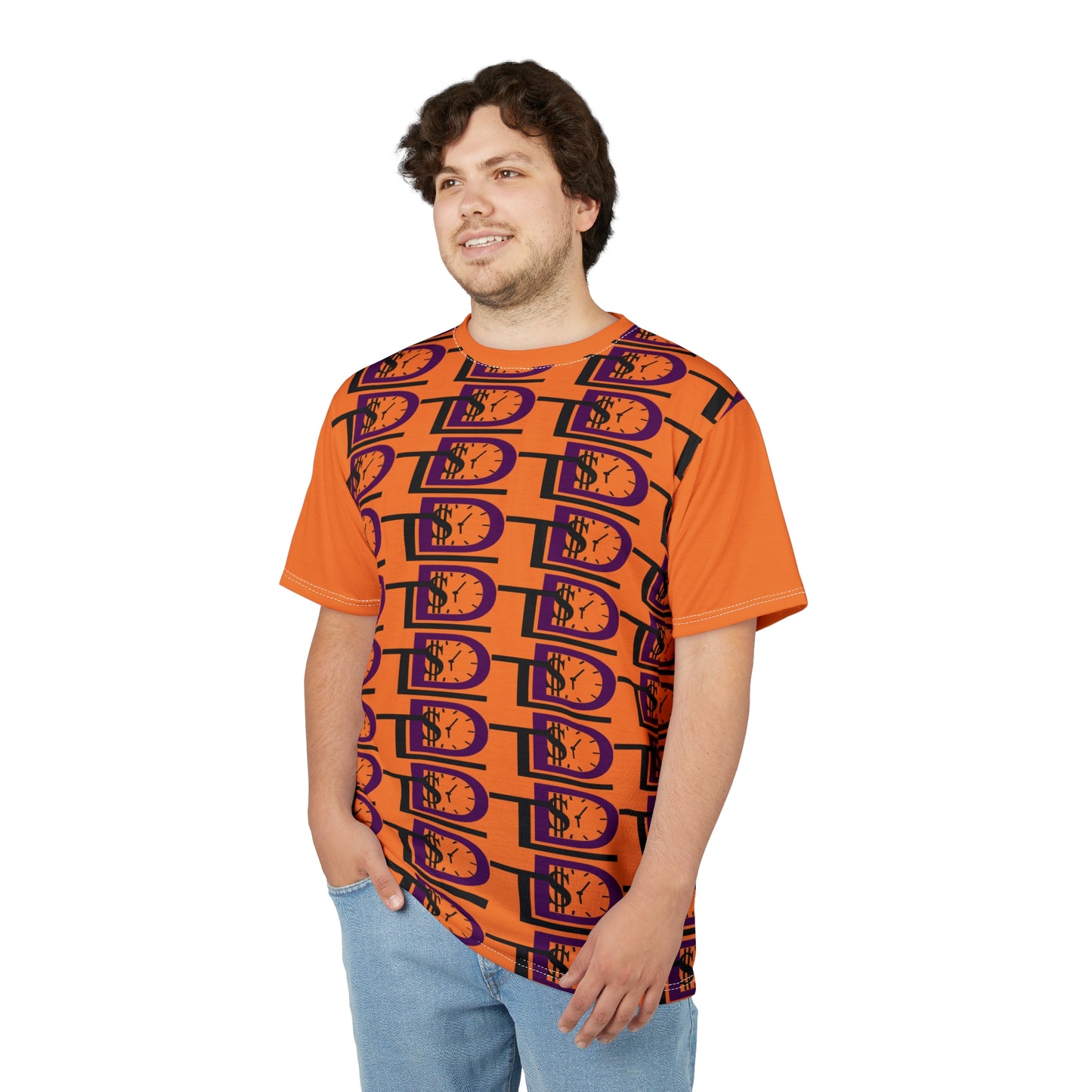 Time Designs Vibrant Unisex Graphic Tee - Perfect for Casual Outings & Festive Celebrations