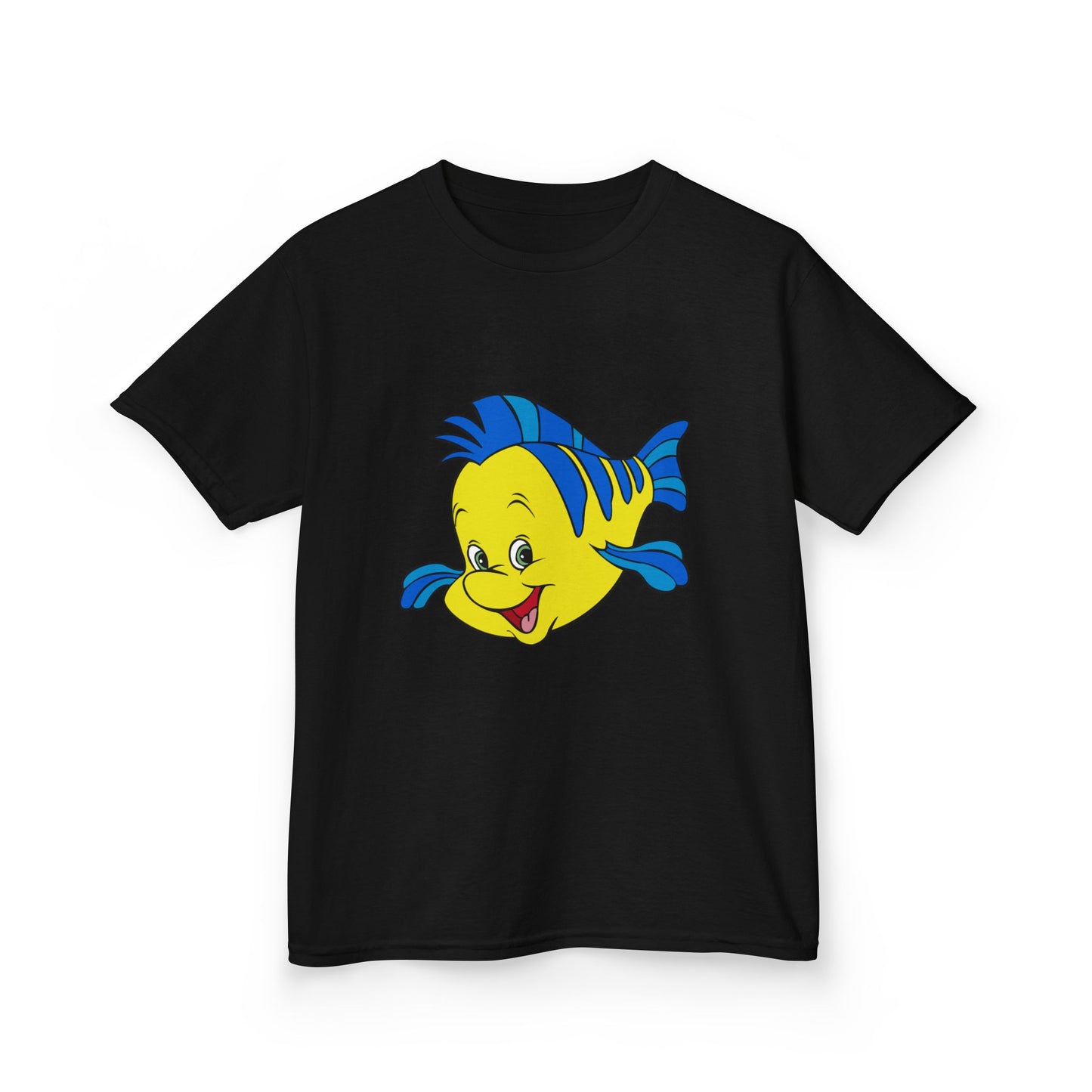 Kids Cartoon Fish Tee - Fun Summer T-Shirt, Gift for Birthday, Beach Day, Family Outings, Vacation Wear
