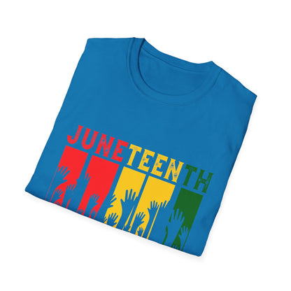 Juneteenth Celebration T-Shirt | Soft, Unisex, Freedom, Heritage, Cultural Pride, Gift, Commemorative Wear