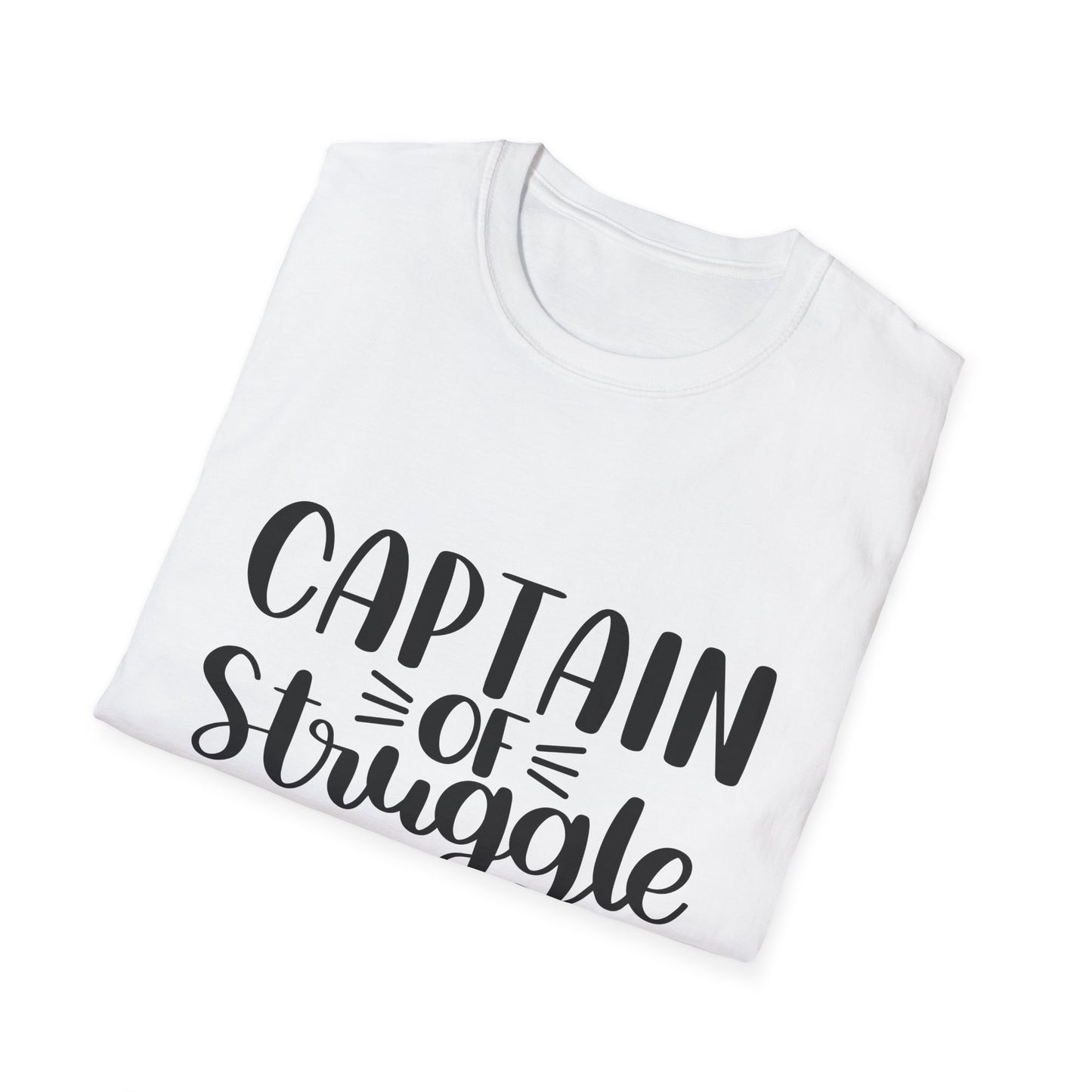 Captain of the Struggle Bus Unisex Softstyle T-Shirt
