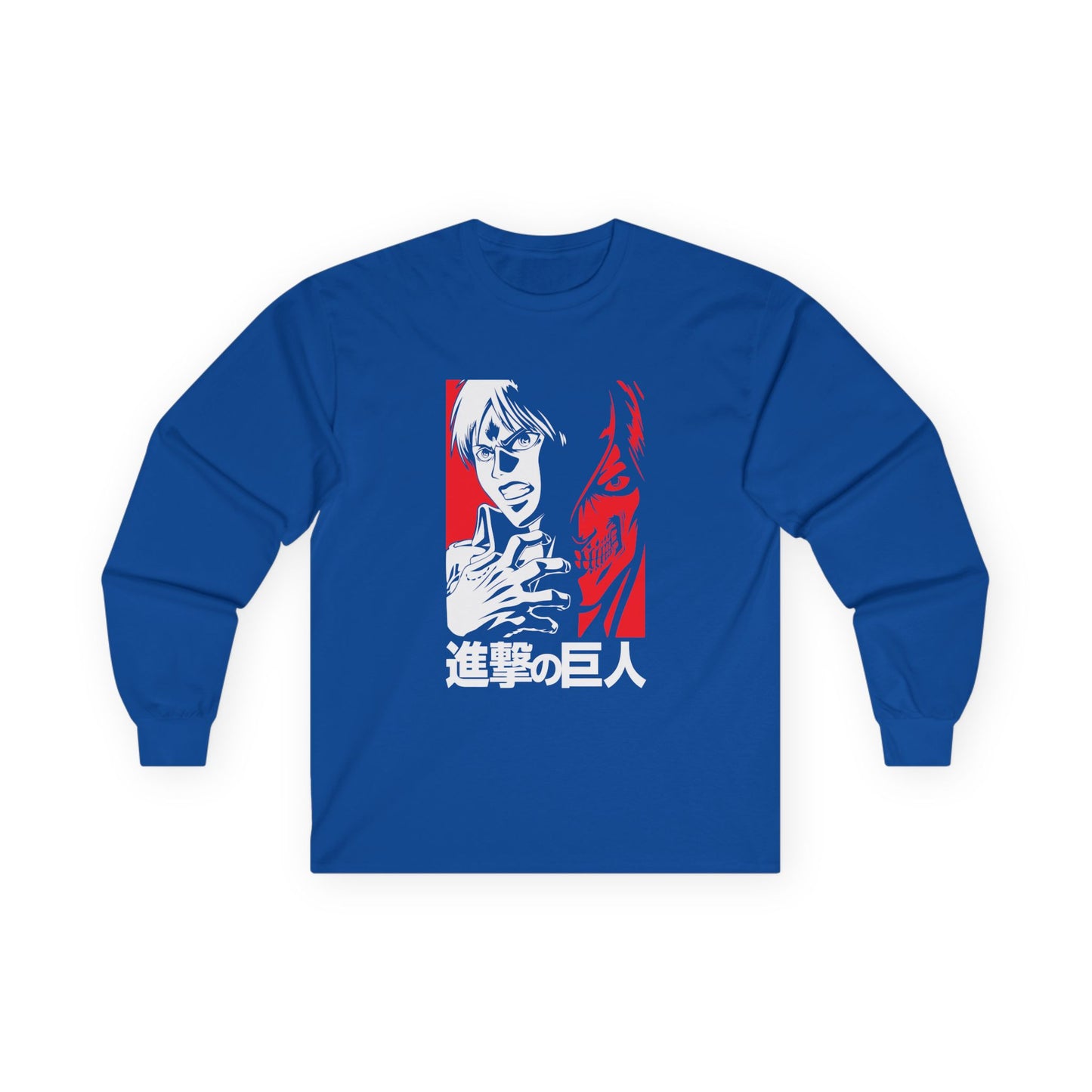 Attack on Titan Anime Long Sleeve Tee — Shingeki no Kyojin Graphic Shirt