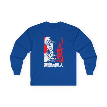 Attack on Titan Anime Long Sleeve Tee — Shingeki no Kyojin Graphic Shirt