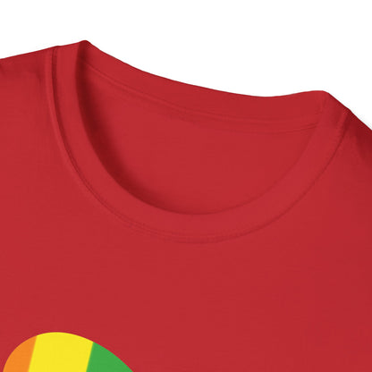 Pride Ally T-Shirt, Unisex Tee for LGBTQ+ Support, Softstyle Shirt for Everyday Wear, Gift for Allies
