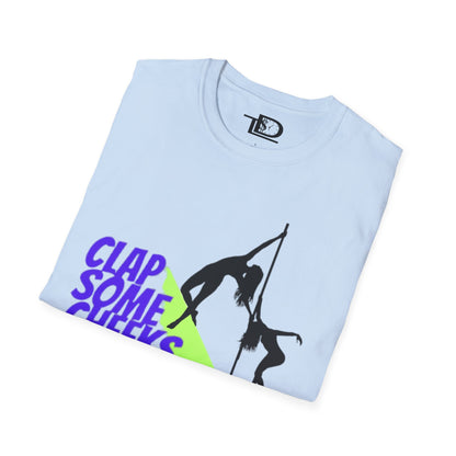 Clap Some Cheeks Save a Freak T-Shirt, Fun Graphic Tee for Parties, Gift for Dancers, Unique Statement Shirt, Cool Casual Wear