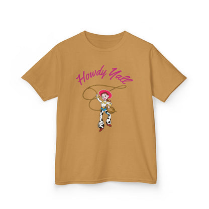 Howdy Y'all Kids Tee - Fun Western Style Cotton T-Shirt for Kids