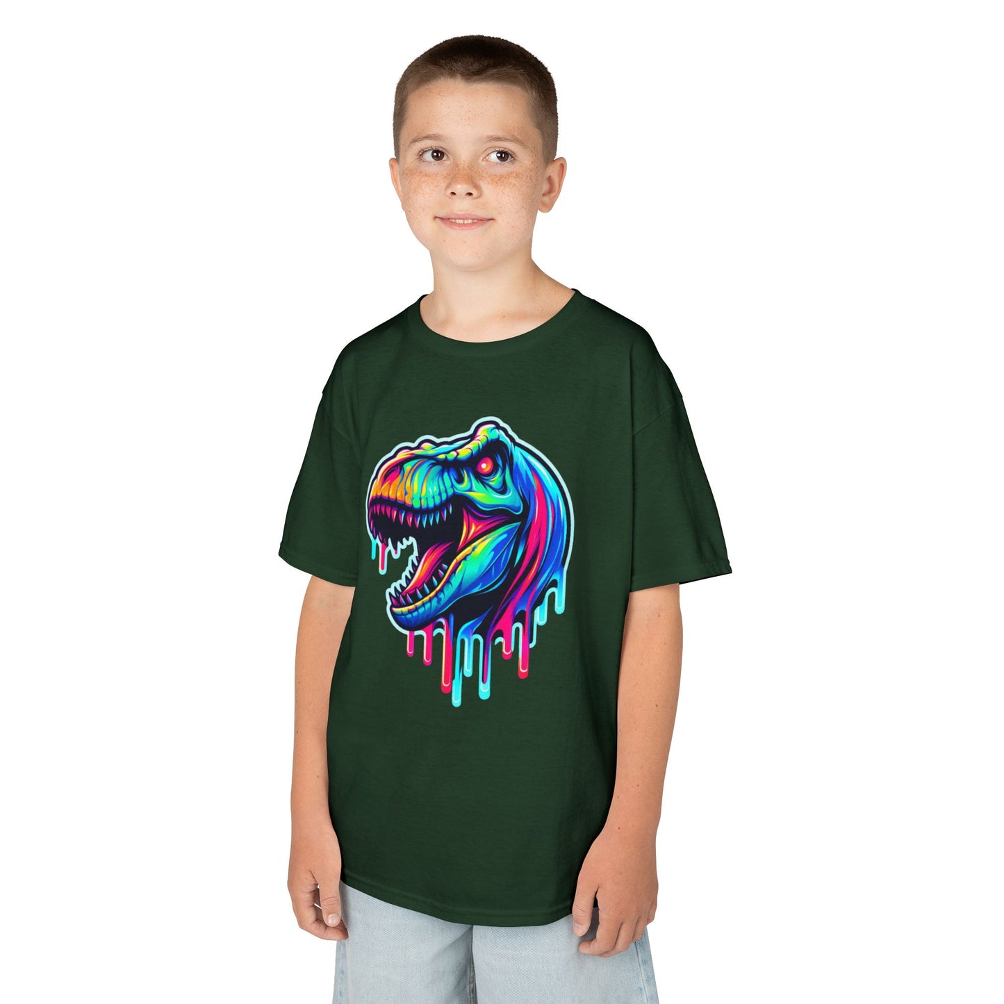 Colorful Dinosaur Kids Tee - Fun for Parties & Everyday Adventures