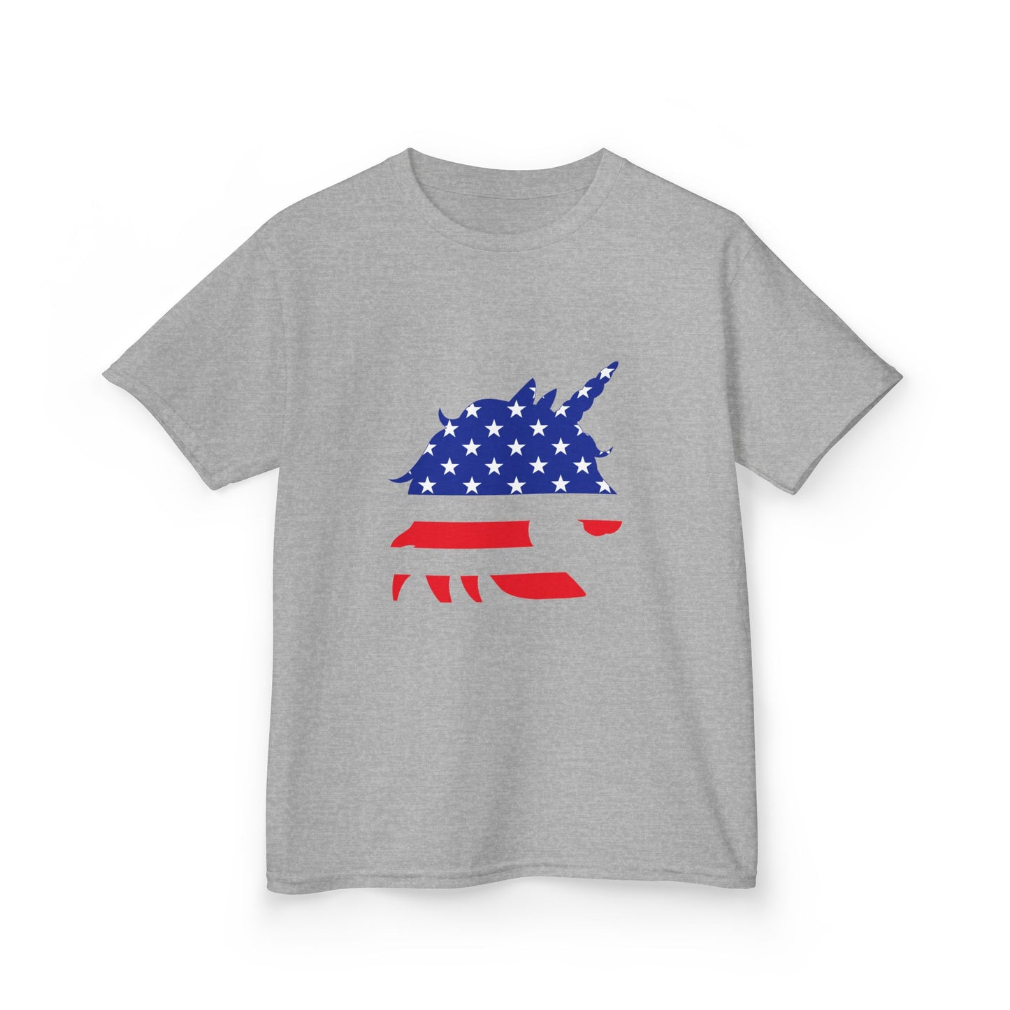 Patriotic Unicorn Kids Heavy Cotton Tee