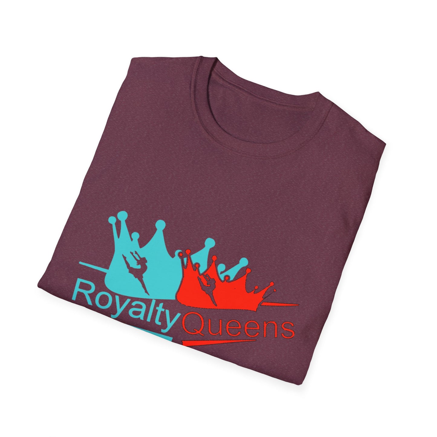 Royalty Queens Unisex Softstyle T-Shirt - Empowering Graphic Tee for Celebrations and Everyday Wear