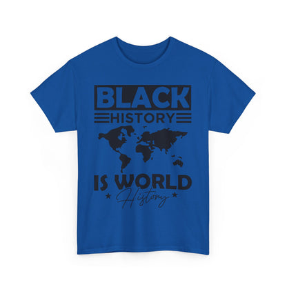 Black History Awareness Tee, Unisex Cotton T-Shirt, Black History Month Shirt, Cultural Pride Apparel, Educational Gift