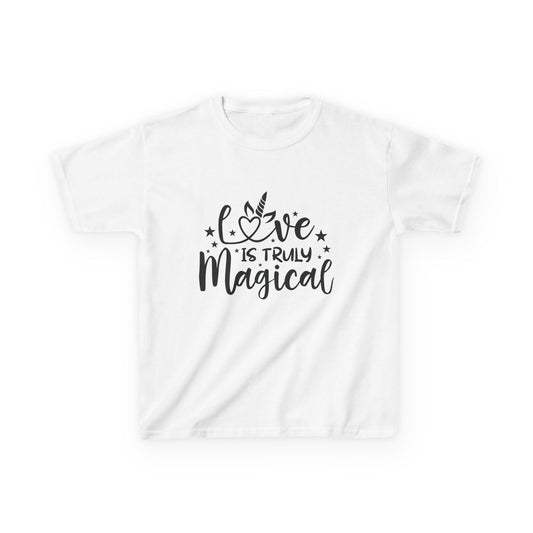Kids Magical Love Tee - Cute & Comfy Heavy Cotton T-Shirt for Children