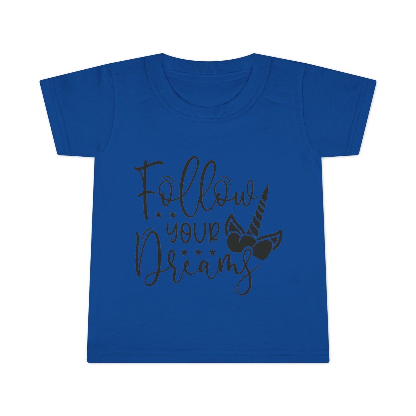 Toddler T-Shirt - Follow Your Dreams Unicorn Tee