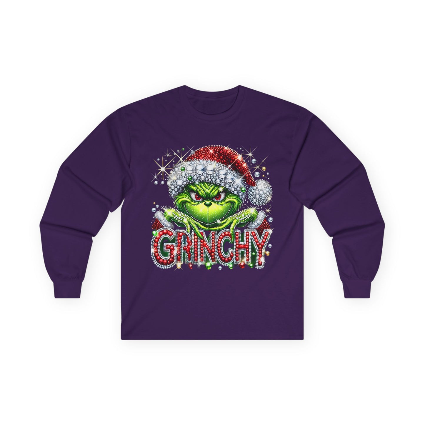 Grinchy Holiday Long Sleeve Tee