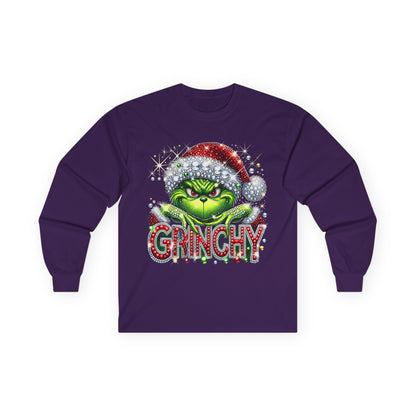 Grinchy Holiday Long Sleeve Tee