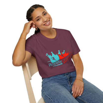 Royalty Queens Unisex Softstyle T-Shirt - Empowering Graphic Tee for Celebrations and Everyday Wear