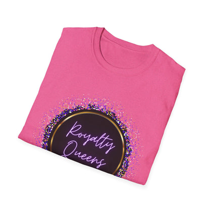 Royalty Queen Unisex Softstyle T-Shirt - Celebrate Empowerment, Perfect Gift for Queens, Birthday, Party, Casual Wear, Inspirational Tee