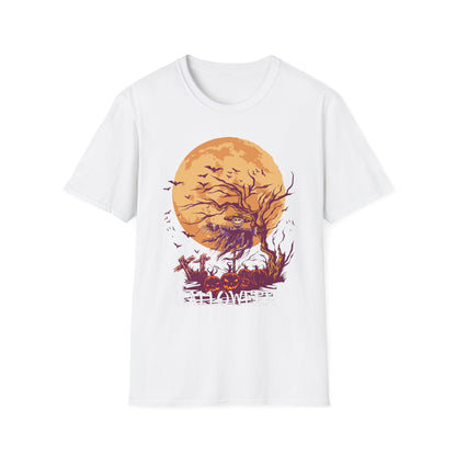 Spooky Halloween T-Shirt, Unisex Graphic Tee, Fall Apparel, Halloween Costume, Gifts for Her or Him, Halloween Party Wear