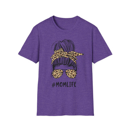 #MomLife Unisex Softstyle T-Shirt - Stylish and Comfortable for Mothers