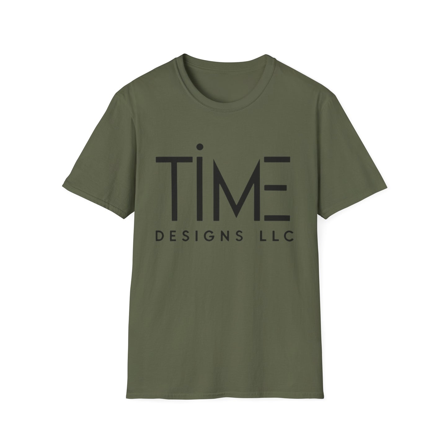 Minimalist Time Design Unisex T-Shirt, Casual Wear, Gift for Him/Her, Everyday Style, Graphic Tee, Modern Apparel