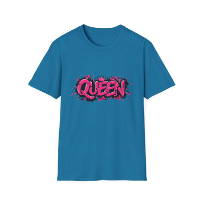 Queen Graphic Unisex T-Shirt, Trendy Apparel for Her, Gift for Birthday, Statement Tee for Queens, Perfect for Casual Outings, [...]