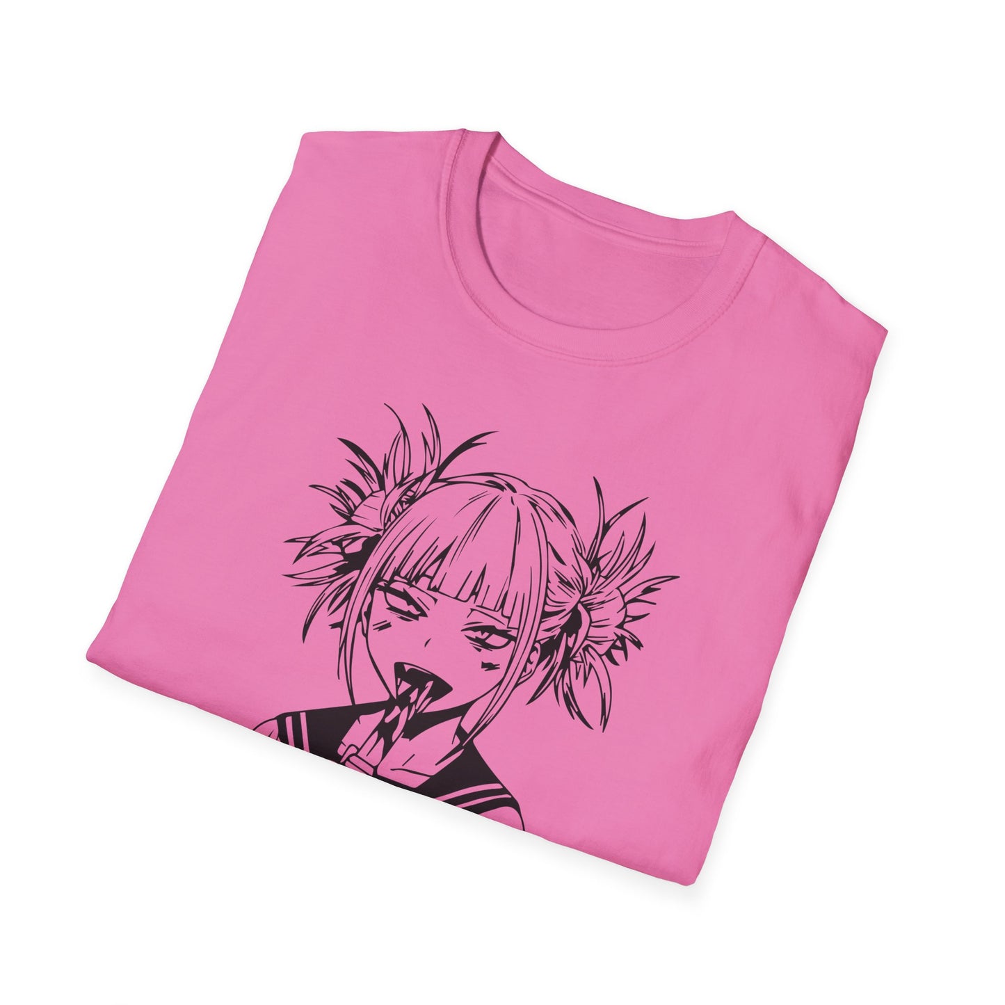 Cute Anime Character Unisex Softstyle T-Shirt - Perfect for Fans and Casual Wear