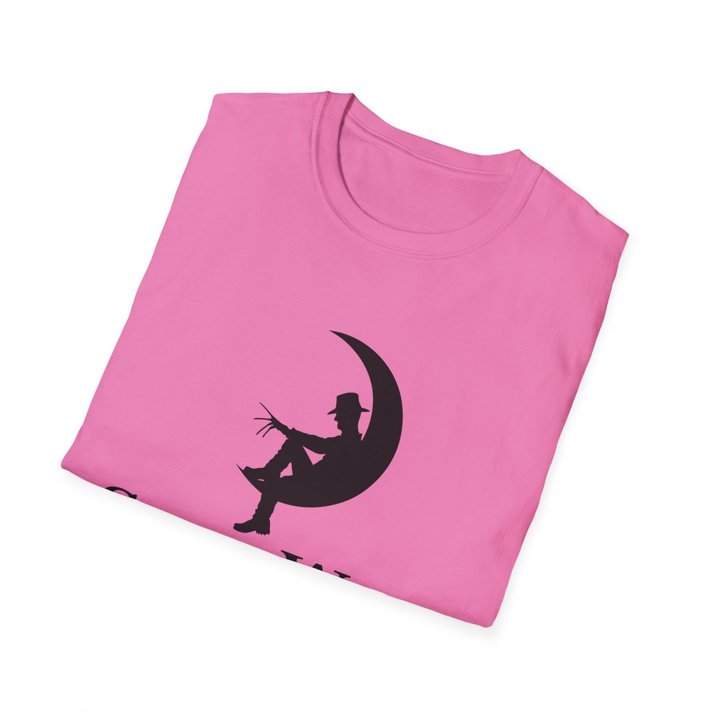 ScreamWorks Unisex Softstyle T-Shirt, Halloween Costume Shirt, Graphic Tee, Sleepover Wear, Spooky Gift Idea