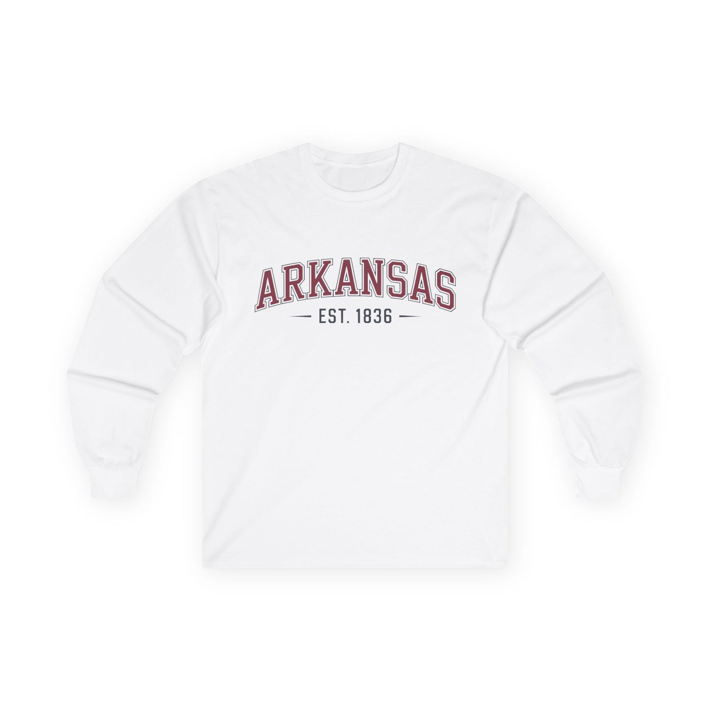 Arkansas EST. 1836 Long Sleeve Tee