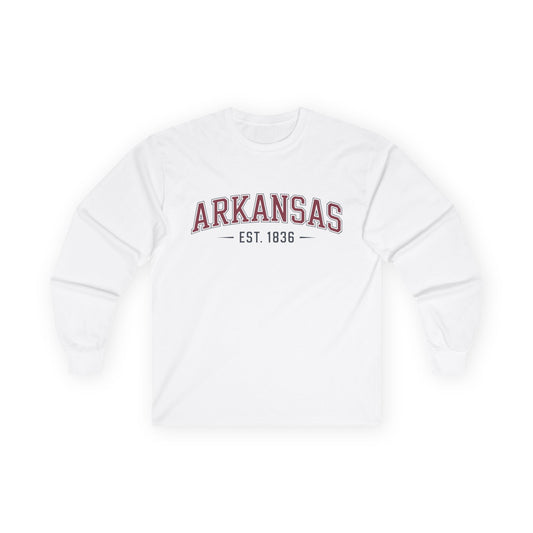 Arkansas EST. 1836 Long Sleeve Tee
