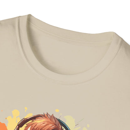 Skull Gamer T-Shirt, Unisex Softstyle Tee, Video Game Shirt, Gift for Gamers, Cool Graphic Tee, Halloween Style Shirt