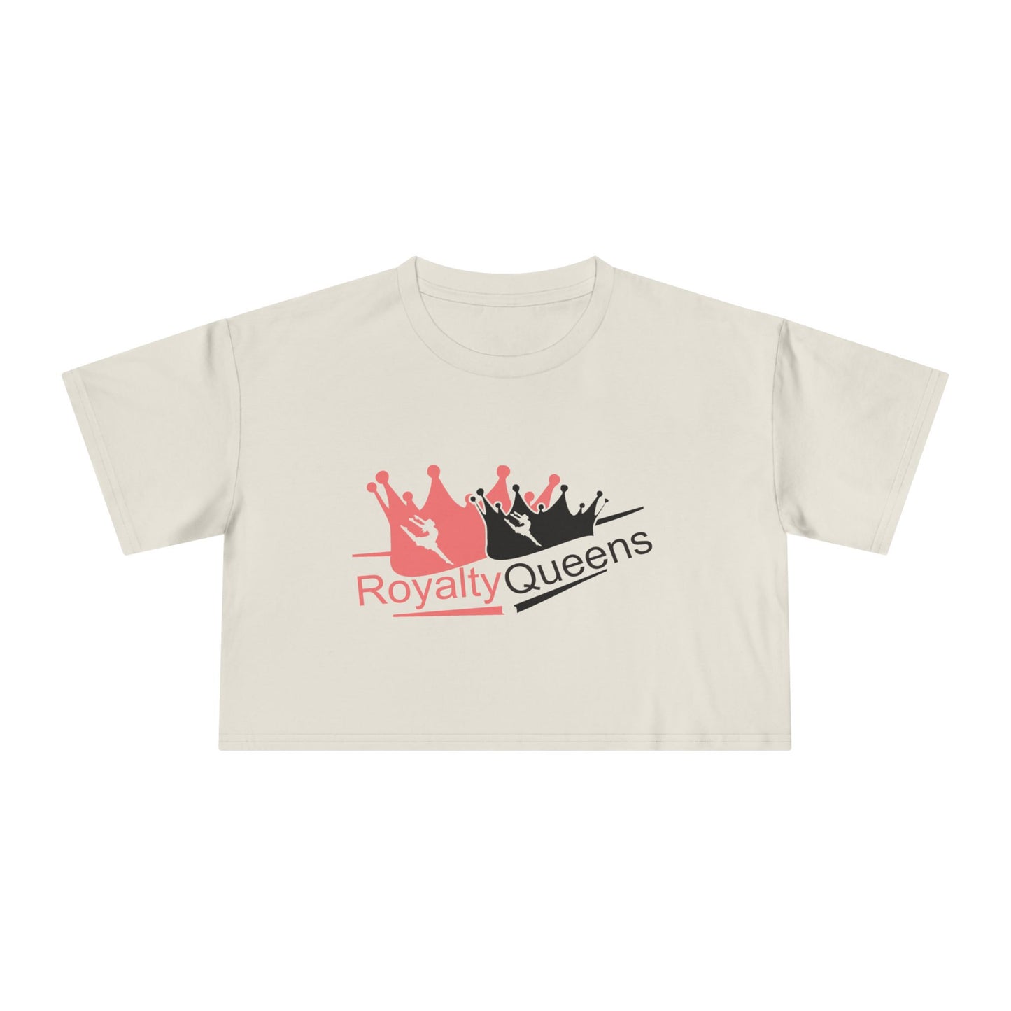 Royalty Queens Crop Tee, Empowering Women's Fashion, Gift for Her, Birthday Present, Stylish Casual Wear, Summer Outfit Choice, Trendy [...]