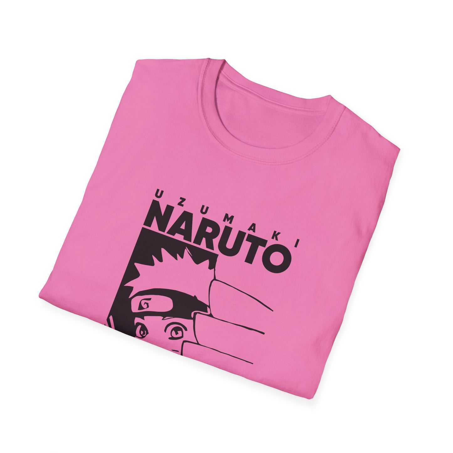 Naruto Unisex Softstyle T-Shirt - Fun Anime Graphic Tee for Fans
