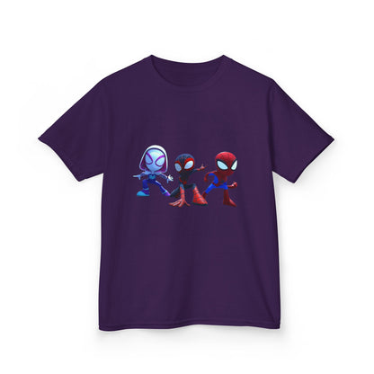 Spider Hero Kids Tee - Fun Cotton T-Shirt for Young Fans