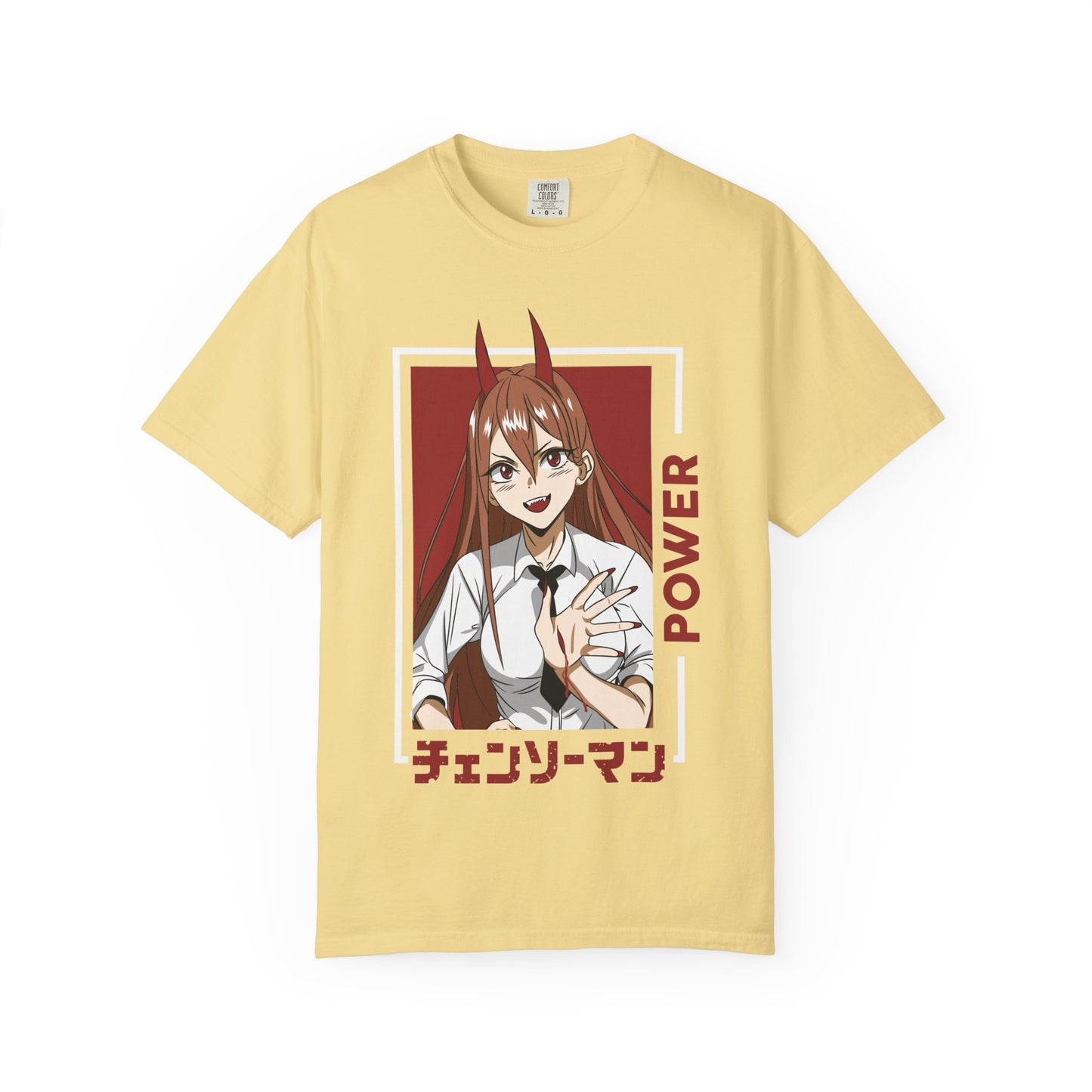 Anime Power T-Shirt, Trendy Unisex Tee, Cool Graphic Tee, Gift for Anime Fans, Anime Merchandise, Casual Wear